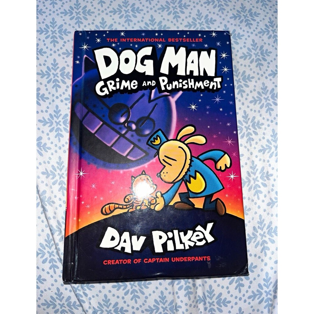 Dog Man: Grime and Punishment Hardcover Graphic Novel by Dav Pilkey 2020